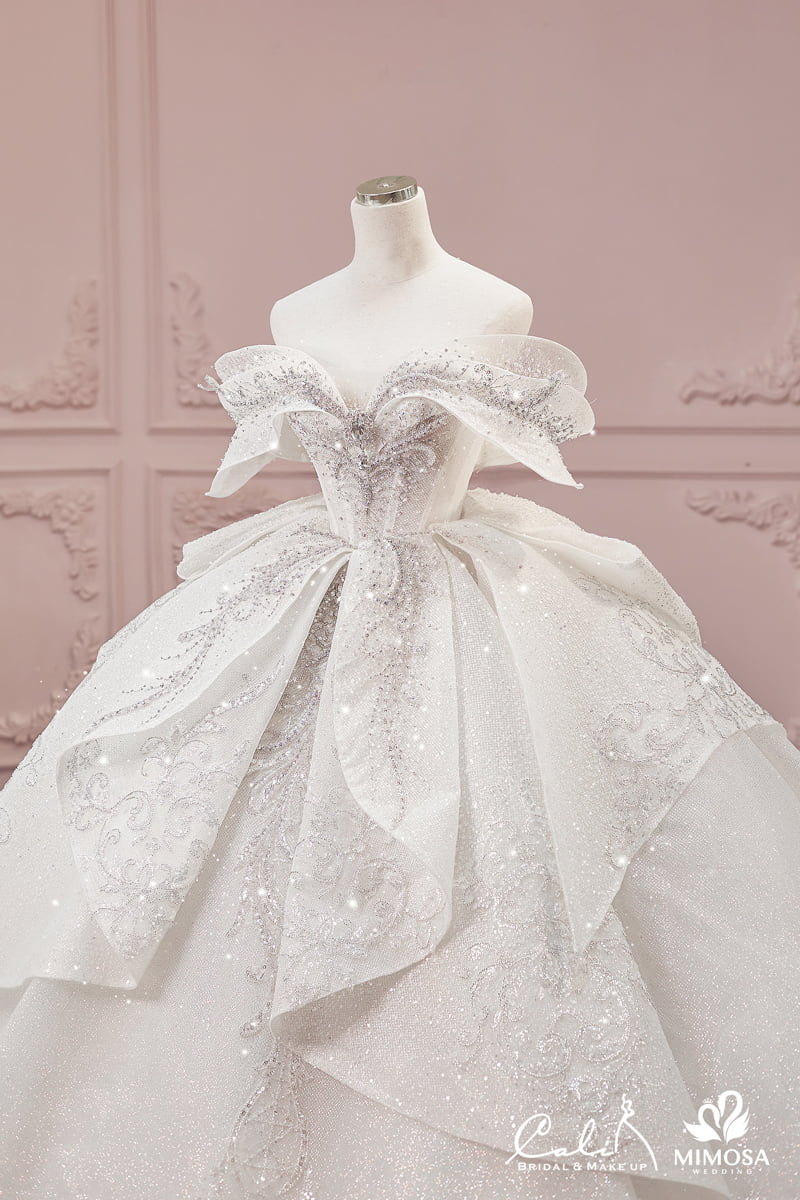 Top 30 Mẫu váy cưới công chúa đẹp nhất 2023 từ Nicole Bridal