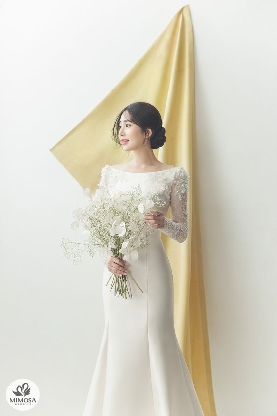 Top 20 các mẫu thiết kế váy cưới Hàn Quốc đẹp nhất