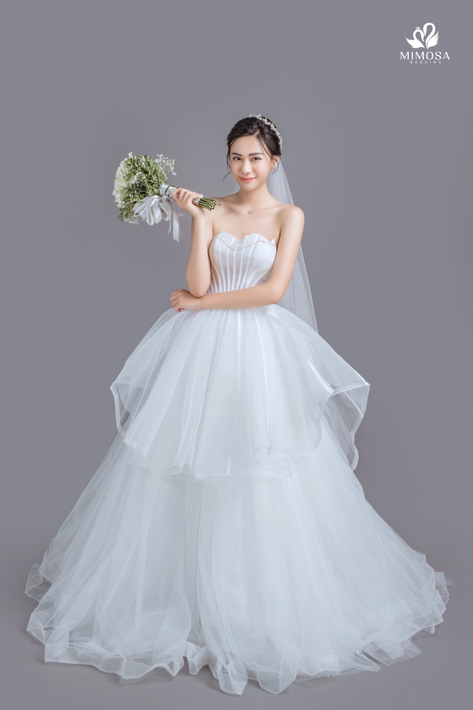 #10 mẫu Váy Cưới - Áo Cưới Màu Trắng đẹp tinh khôi cho cô dâu