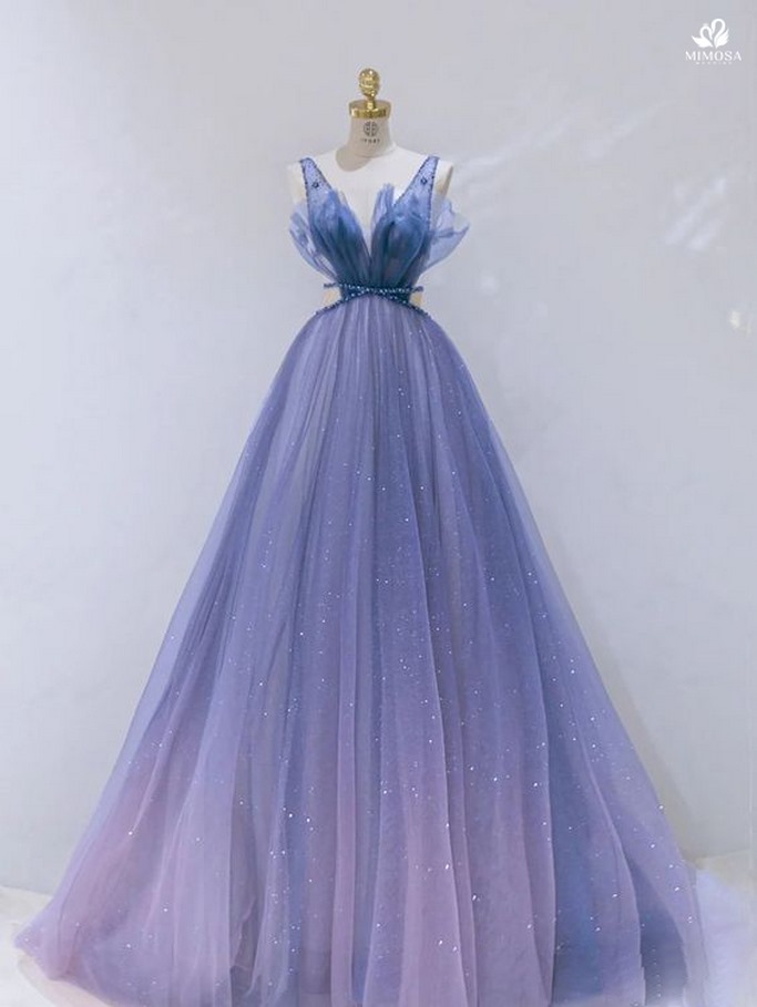 Váy đầm công chúa màu tím mộng mơ  Vân Kim Shop
